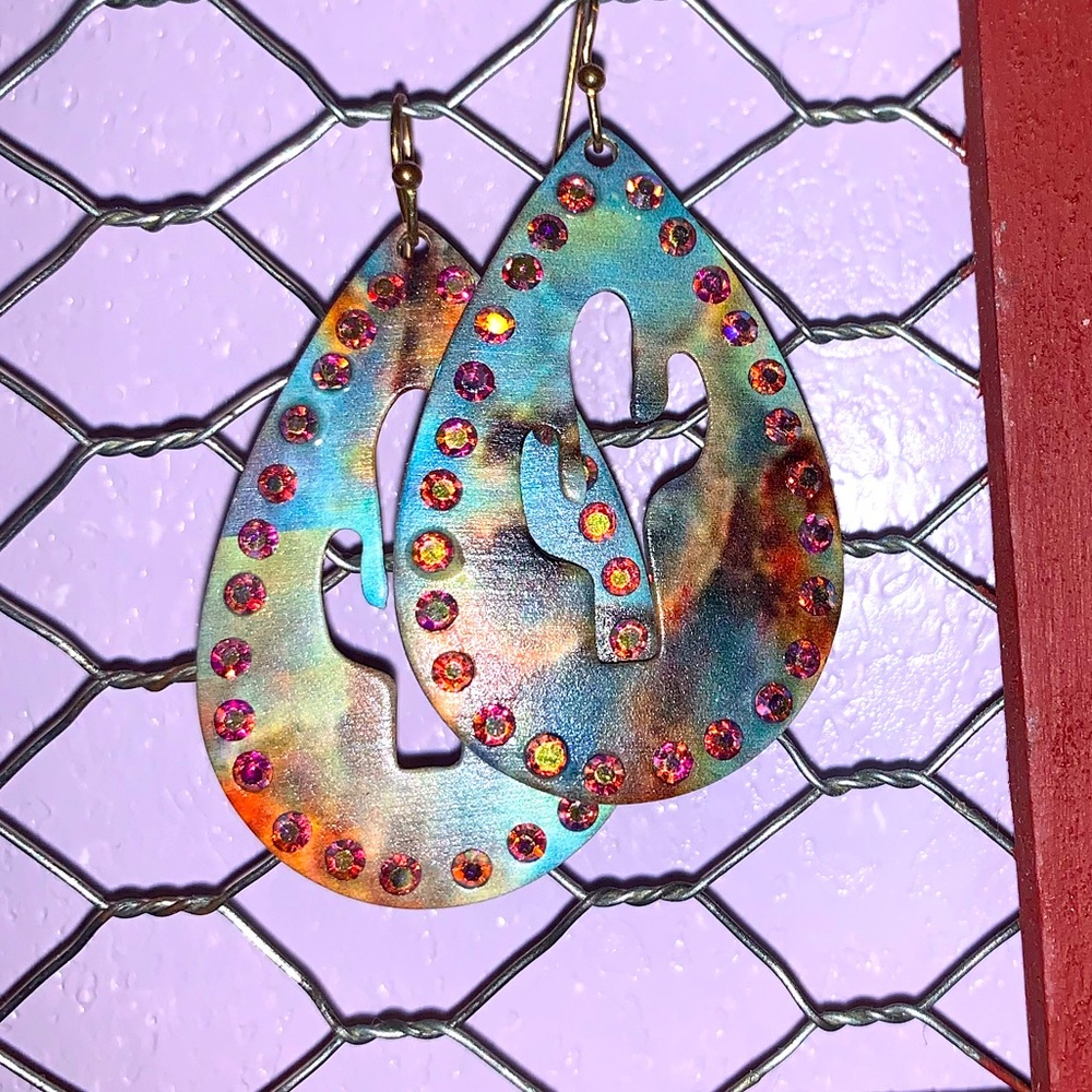 Western earrings